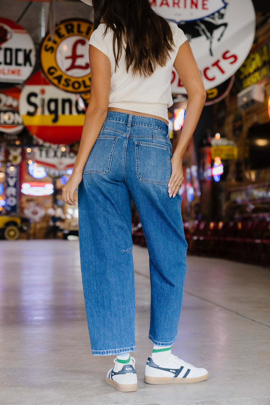 Kayleen Barrel Jeans