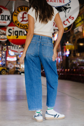 Kayleen Barrel Jeans