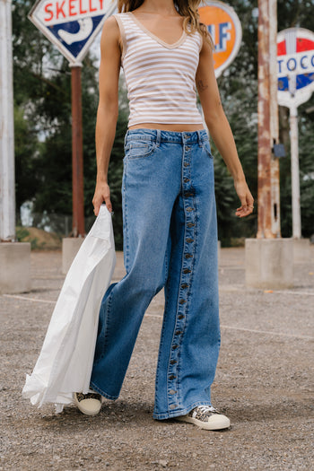 Collins Wide Leg Jeans