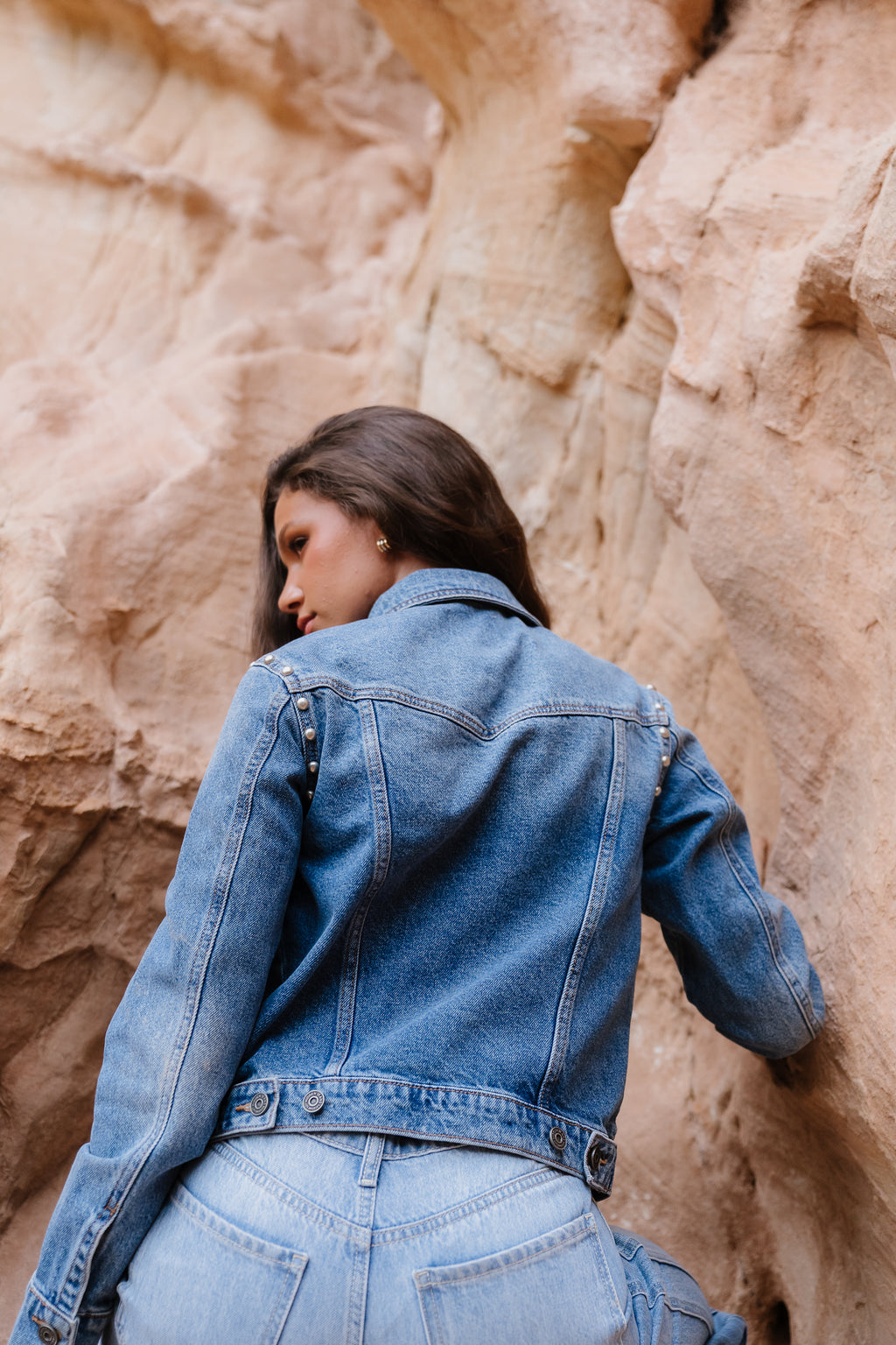 Majorca Studded Denim Jacket