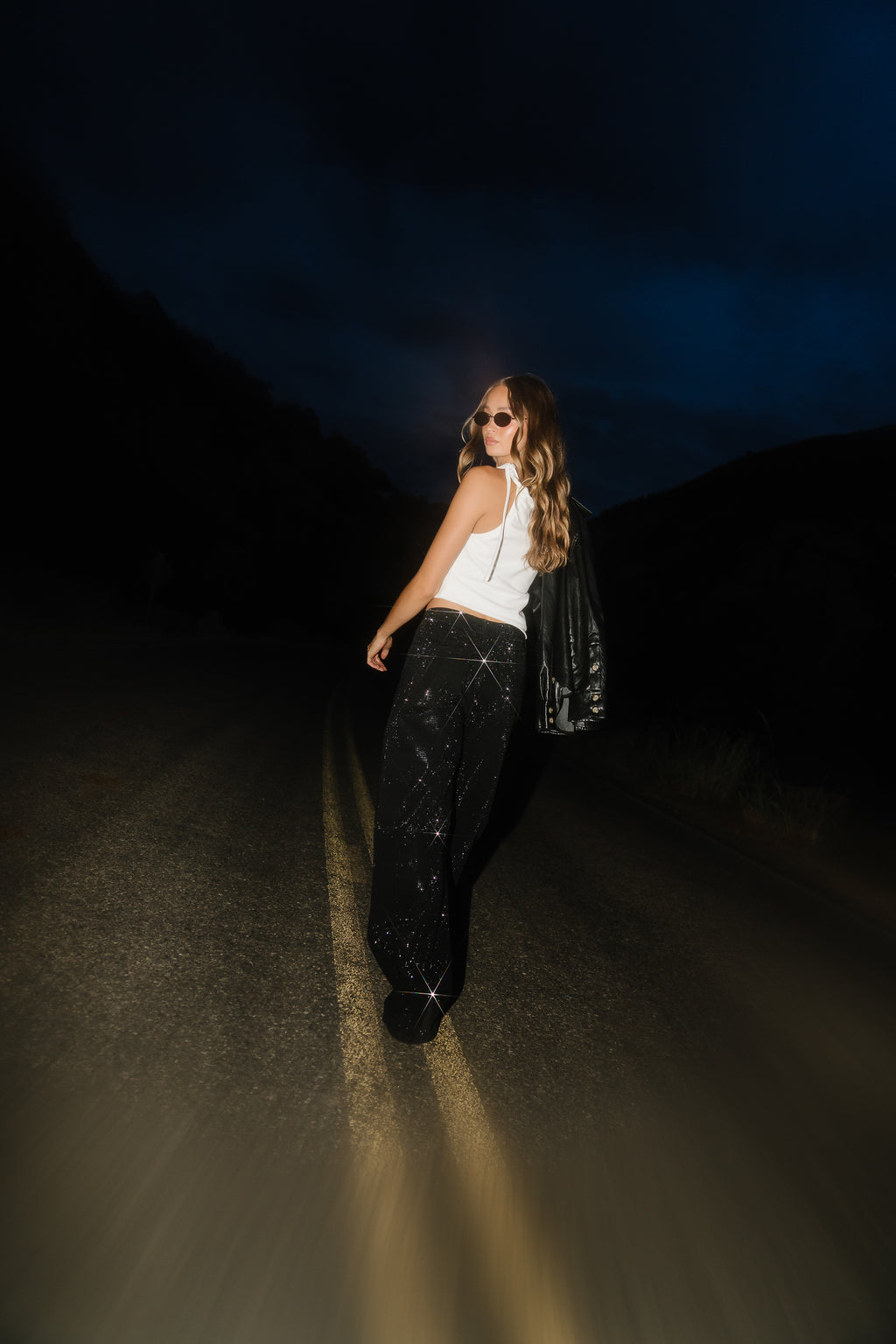 Jaslyn Sparkle Denim Jeans