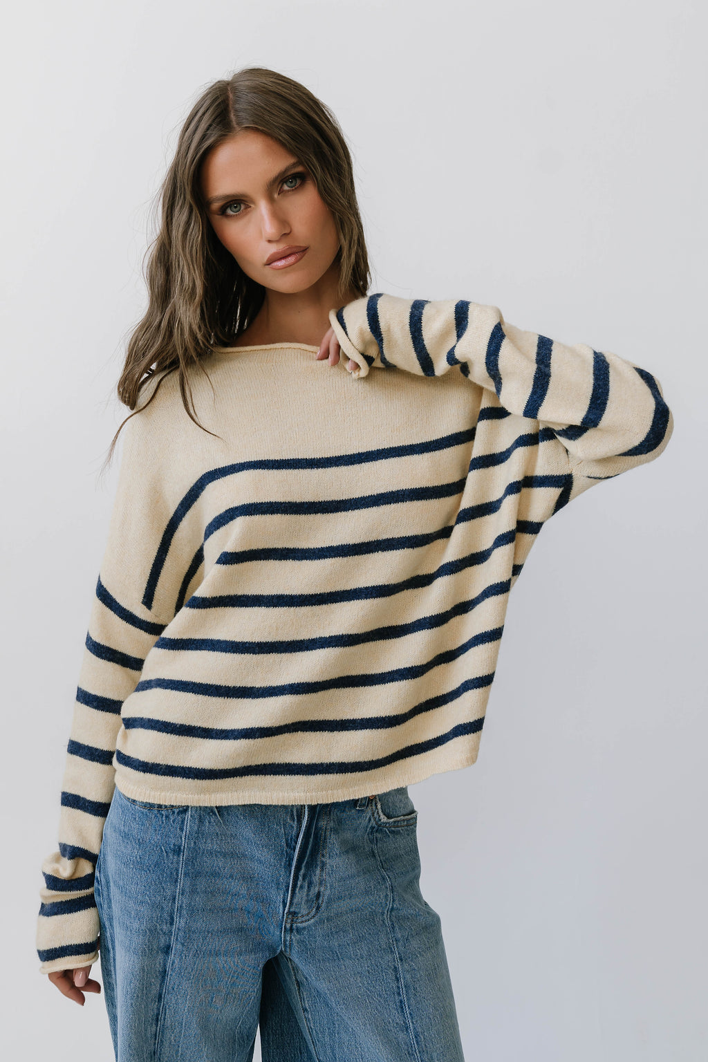 Davie Striped Sweater
