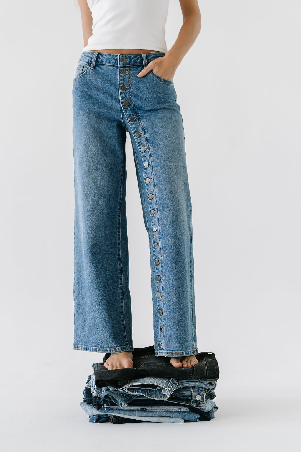 Collins Wide Leg Jeans