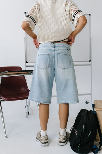 Salome Baggy Denim Shorts