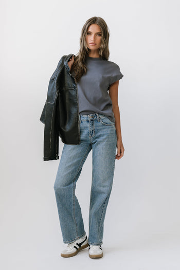 Marshall Straight Leg Jeans in Medium Wash