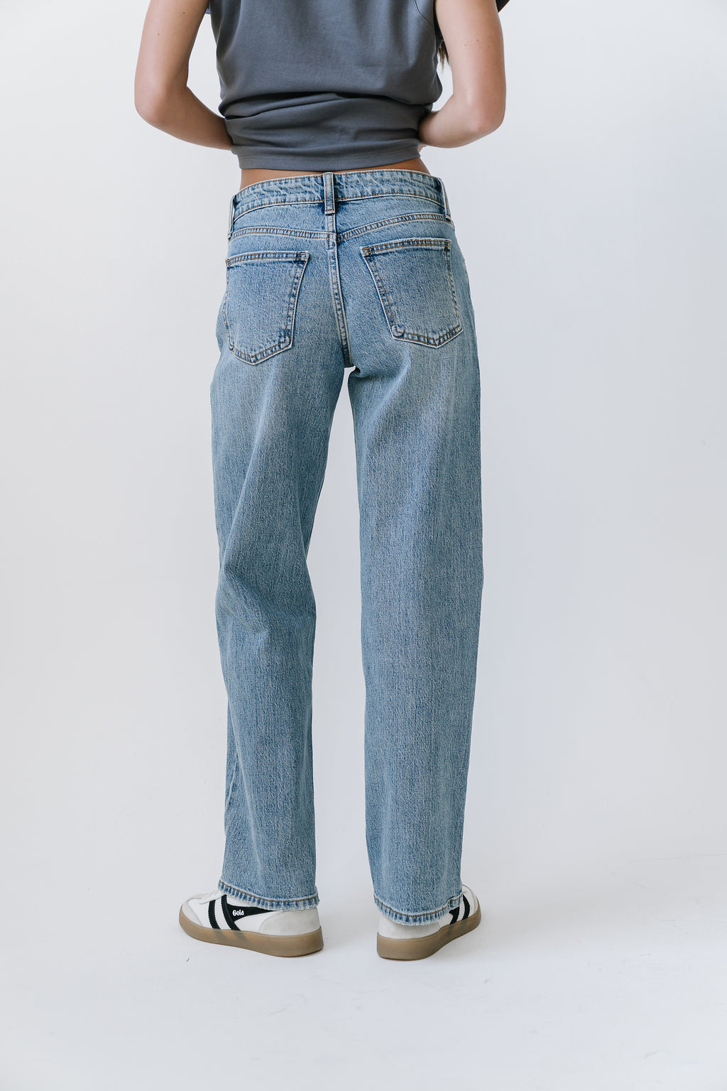 Marshall Straight Leg Jeans in Medium Wash