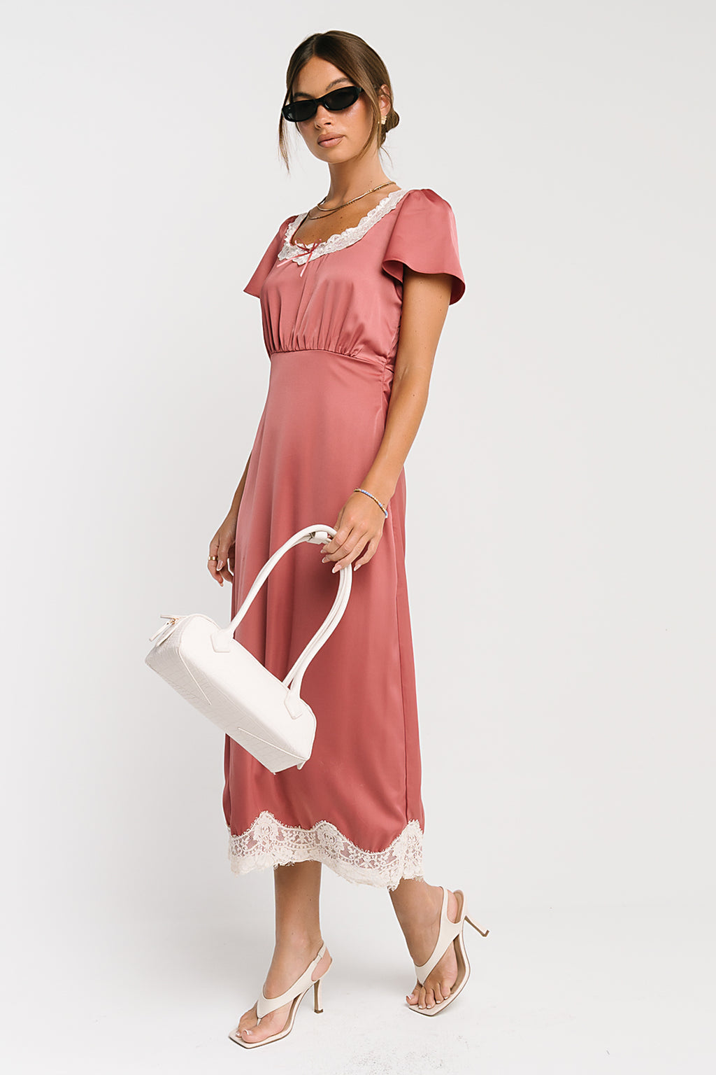 Posie Lace Trim Dress