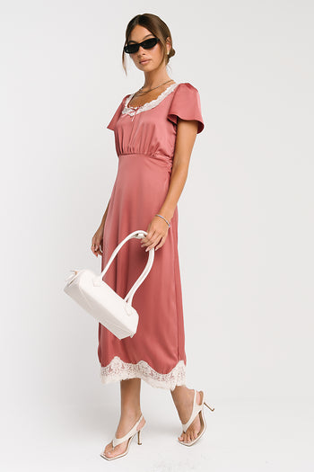 Posie Lace Trim Dress
