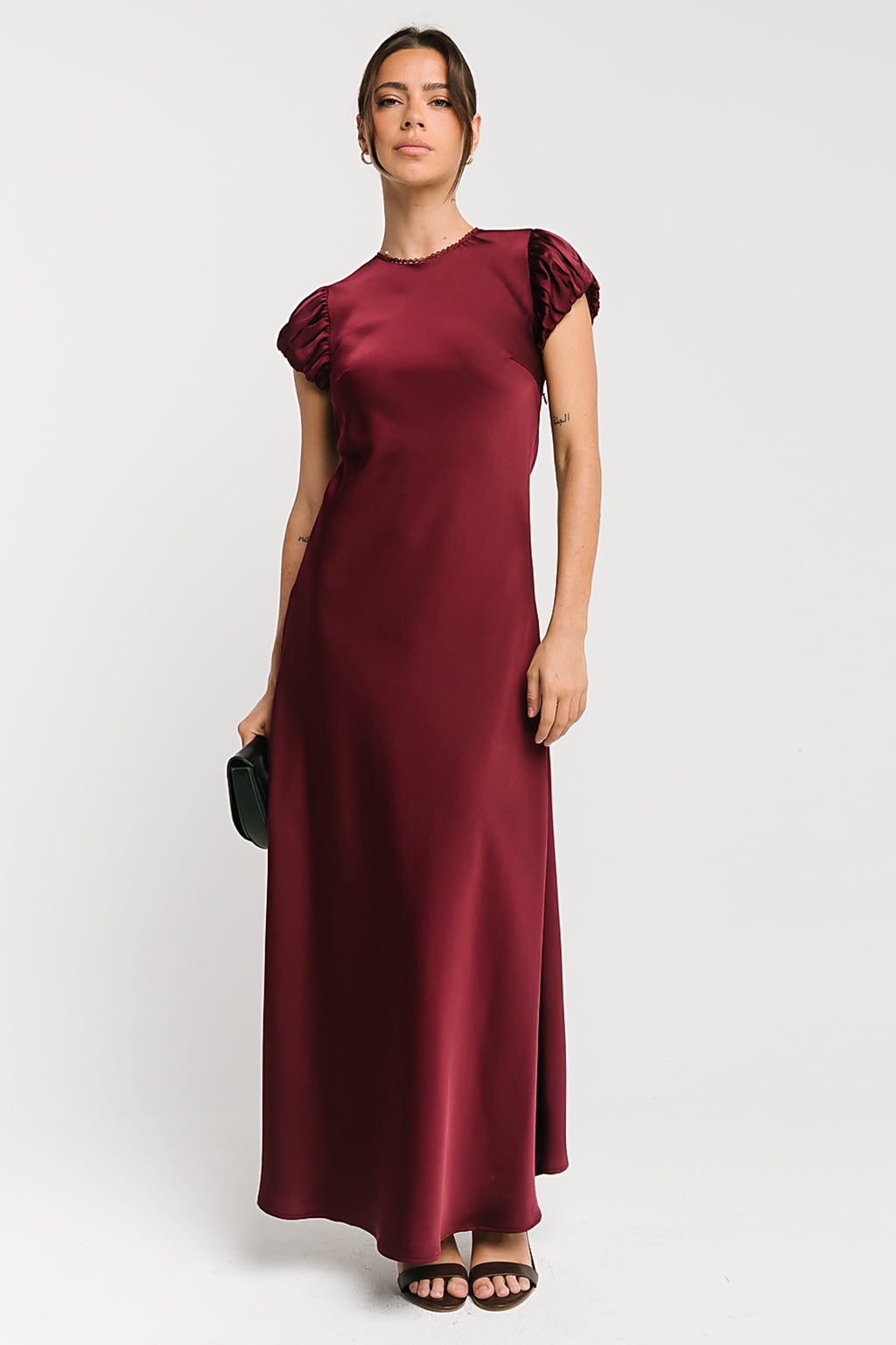 Ellianna Maxi Dress in Plum