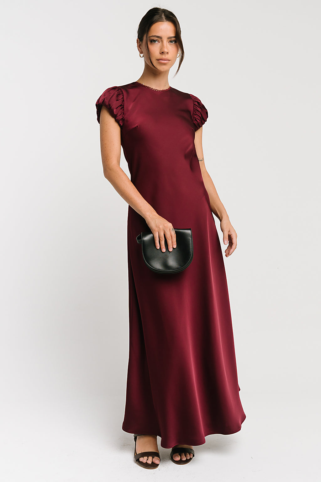 Ellianna Maxi Dress in Plum