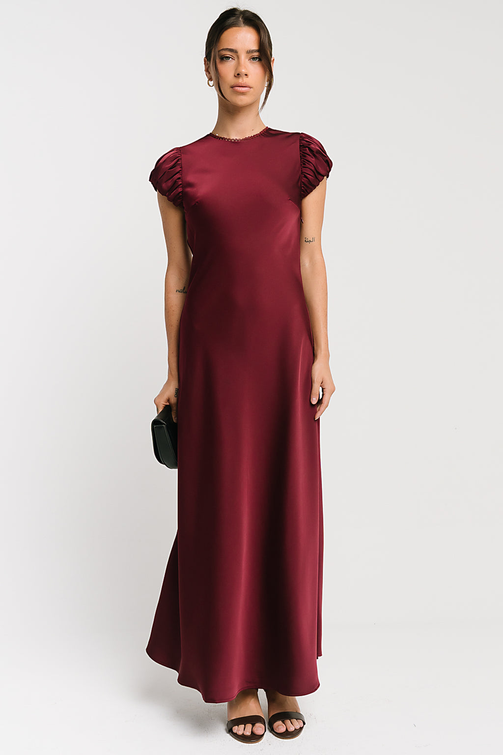 Ellianna Maxi Dress in Plum