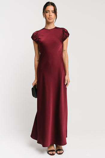 Ellianna Maxi Dress in Plum