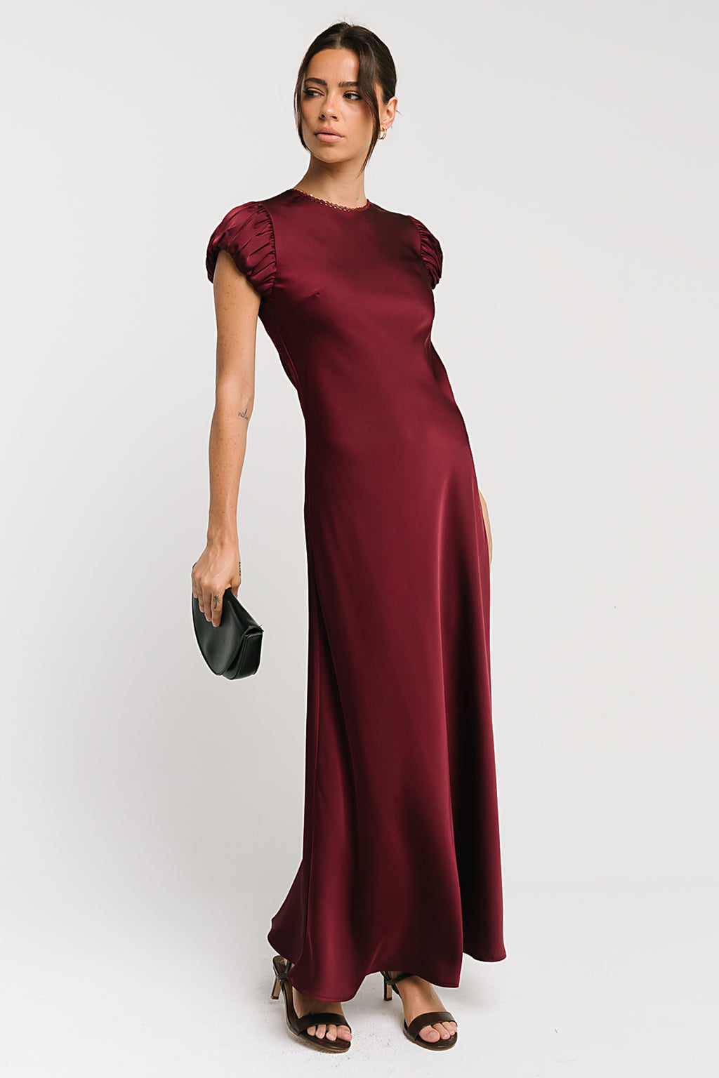 Ellianna Maxi Dress in Plum