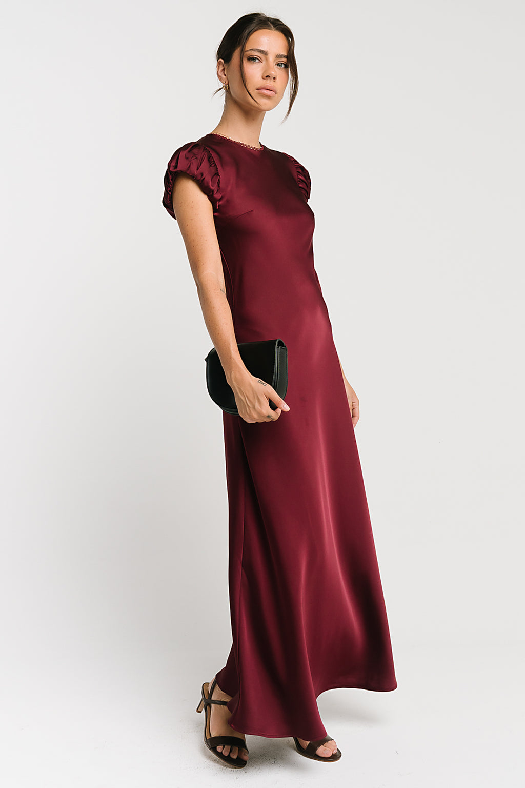 Ellianna Maxi Dress in Plum