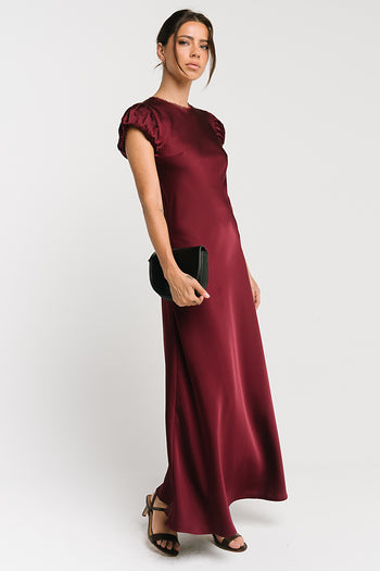 Ellianna Maxi Dress in Plum