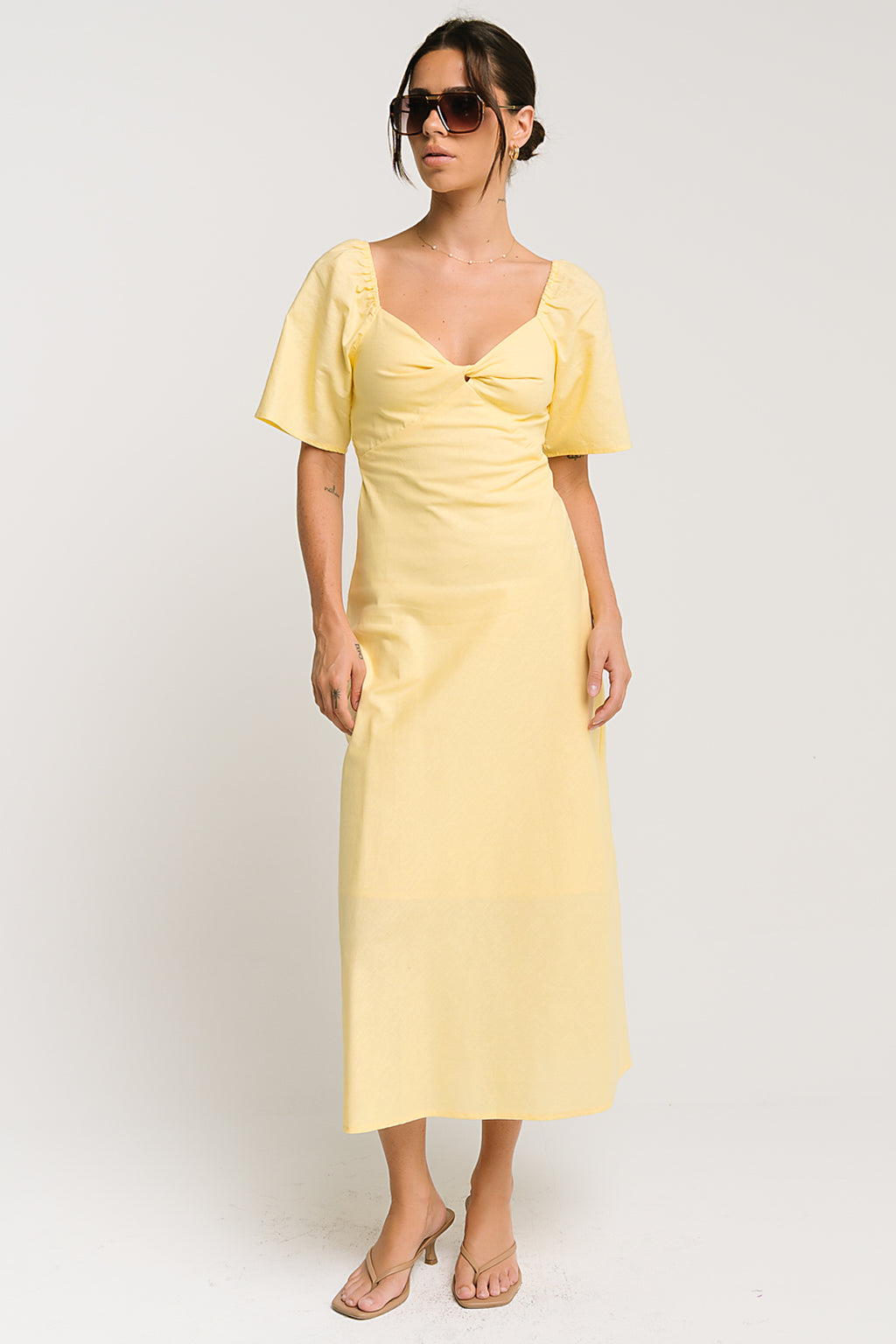 Brett Twist Midi Dress