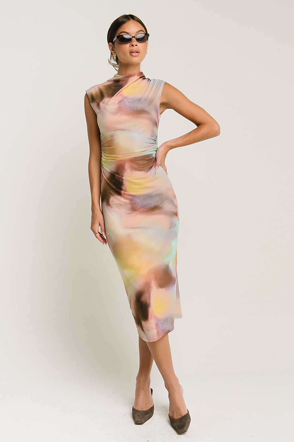 Merritt Mesh Dress M / Multi