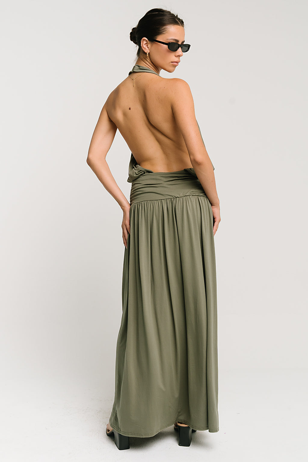 Mia Halter Maxi Dress