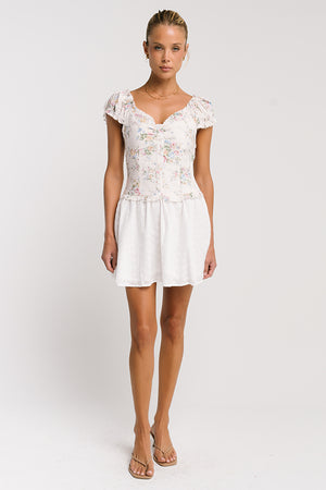 Maria Floral Mini Dress - FINAL SALE