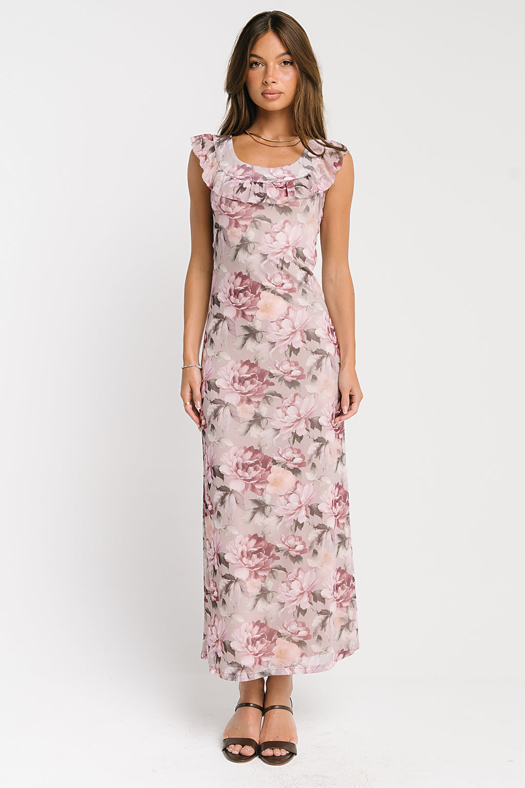 Mavie Floral Maxi Dress