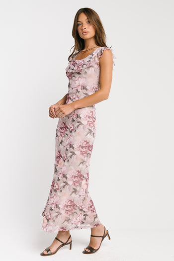 Mavie Floral Maxi Dress