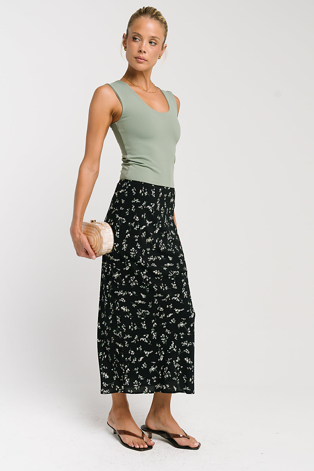 Josefine Floral Maxi Skirt
