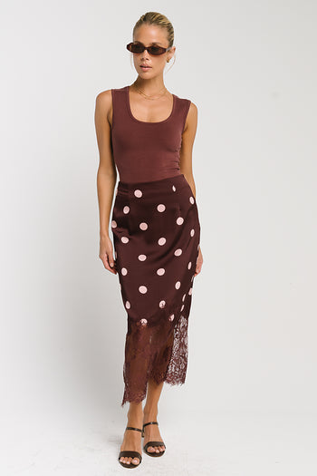 Anna Tank Top in Berry