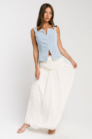 Tristen Striped Vest