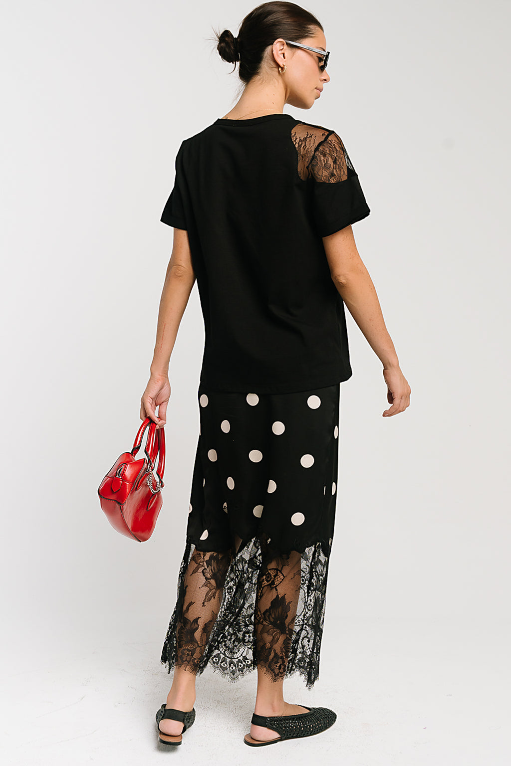 Elani Lace Detail Top