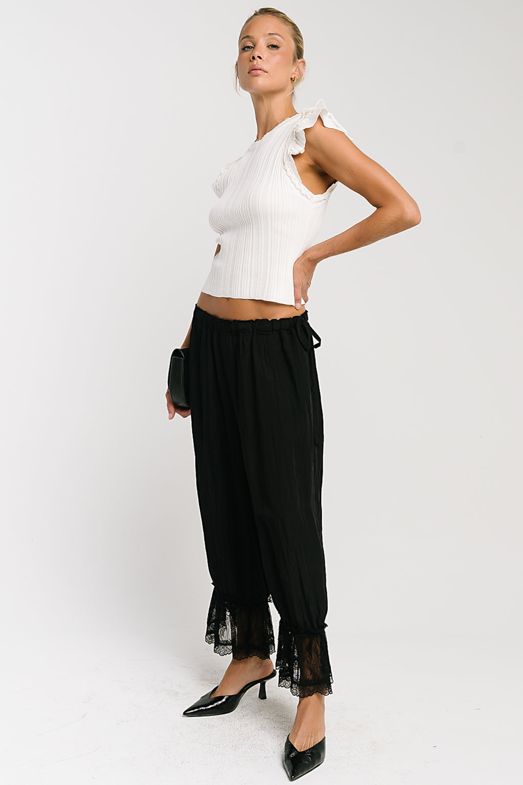 Priscilla Satin Pants