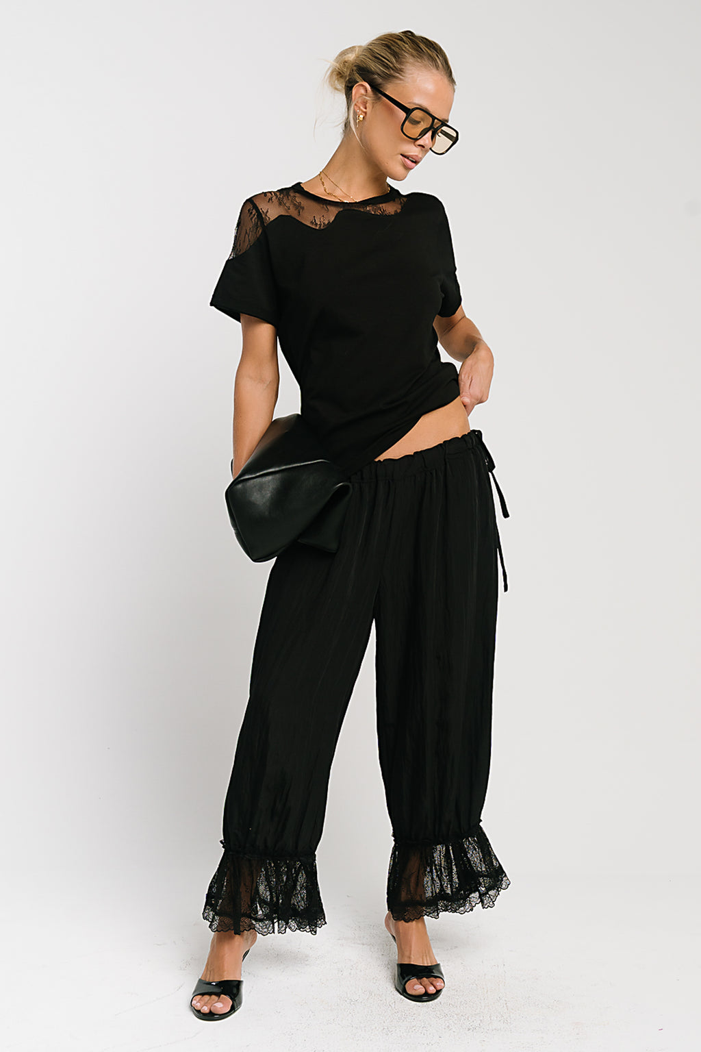 Elani Lace Detail Top