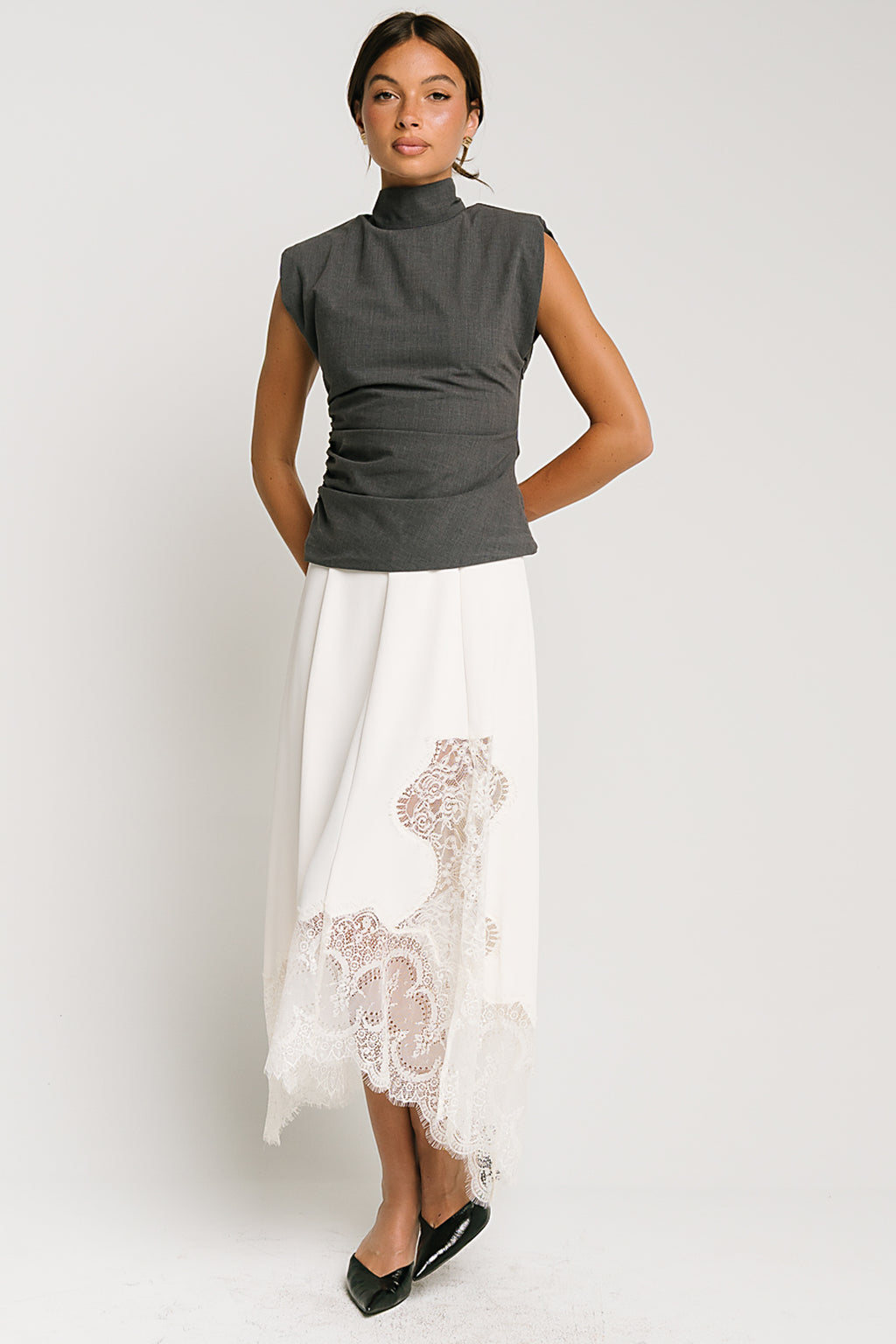 Remi Mock Neck Top