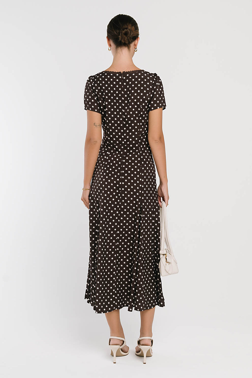 Fawn Polka Dot Maxi Dress
