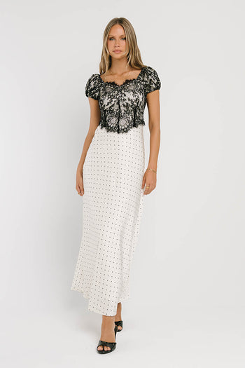 Briar Polka Dot Maxi Dress