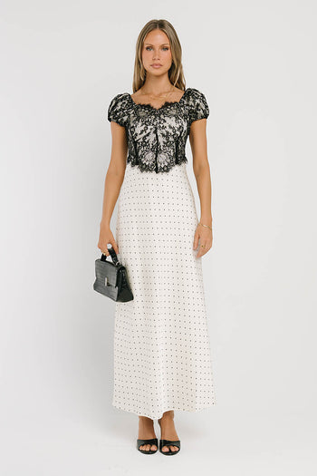 Briar Polka Dot Maxi Dress