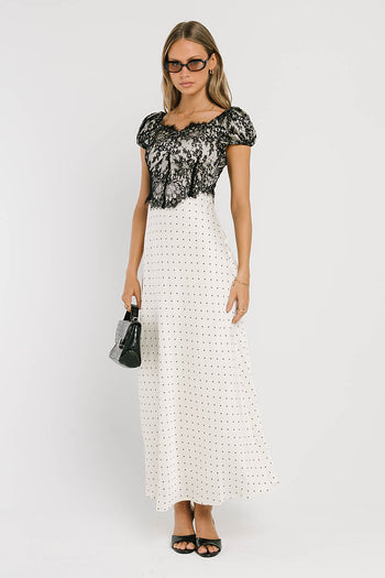 Briar Polka Dot Maxi Dress