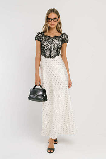 Briar Polka Dot Maxi Dress