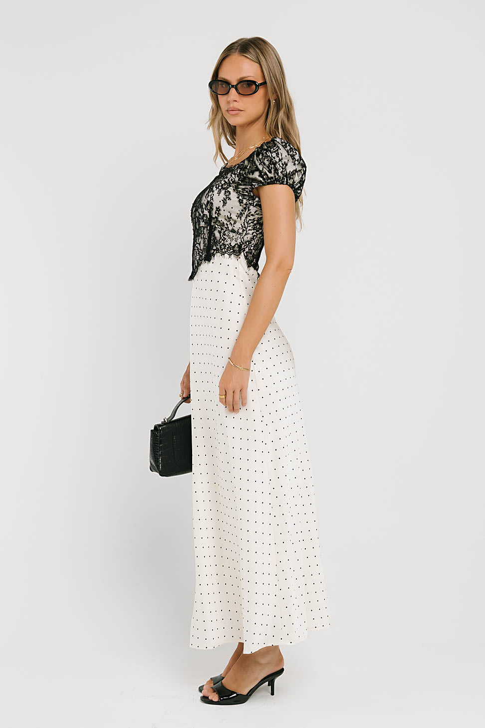 Briar Polka Dot Maxi Dress