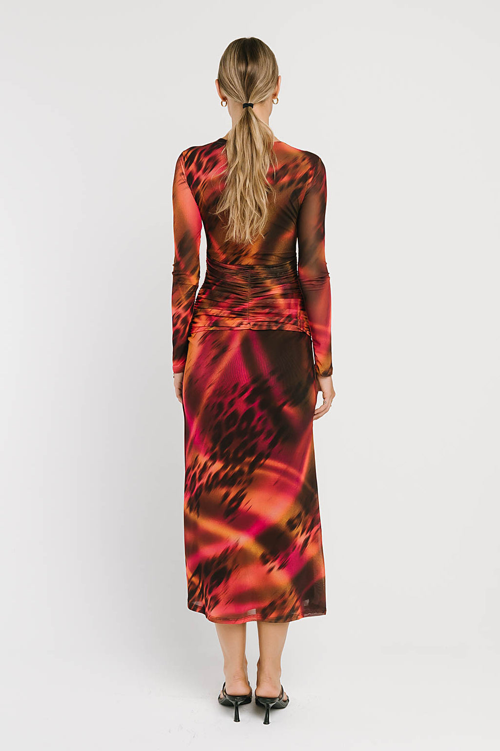 Elowyn Mesh Maxi Dress