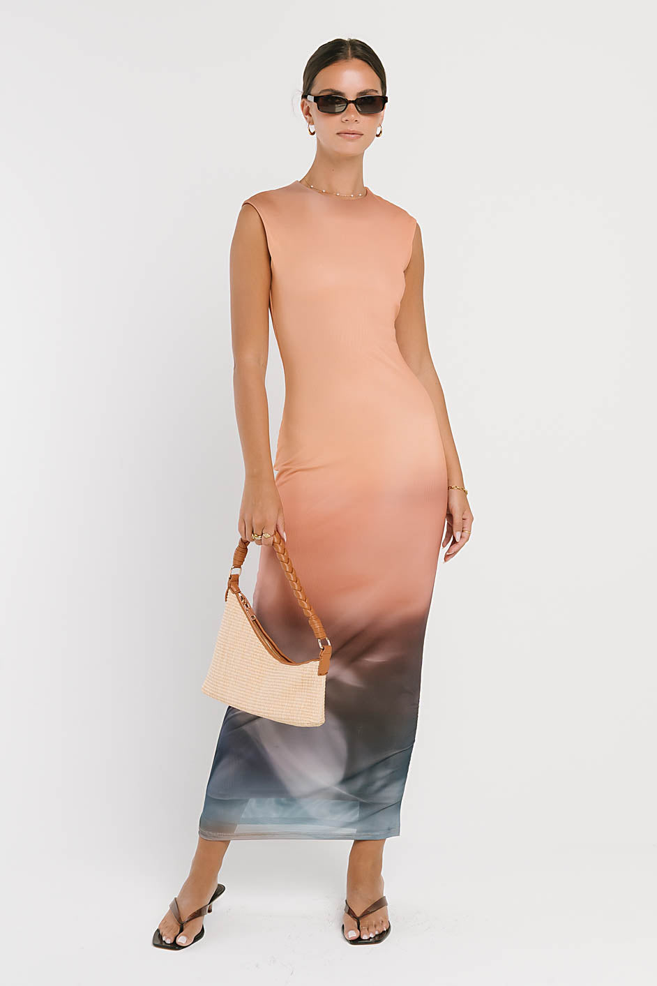 Harper Mesh Maxi Dress