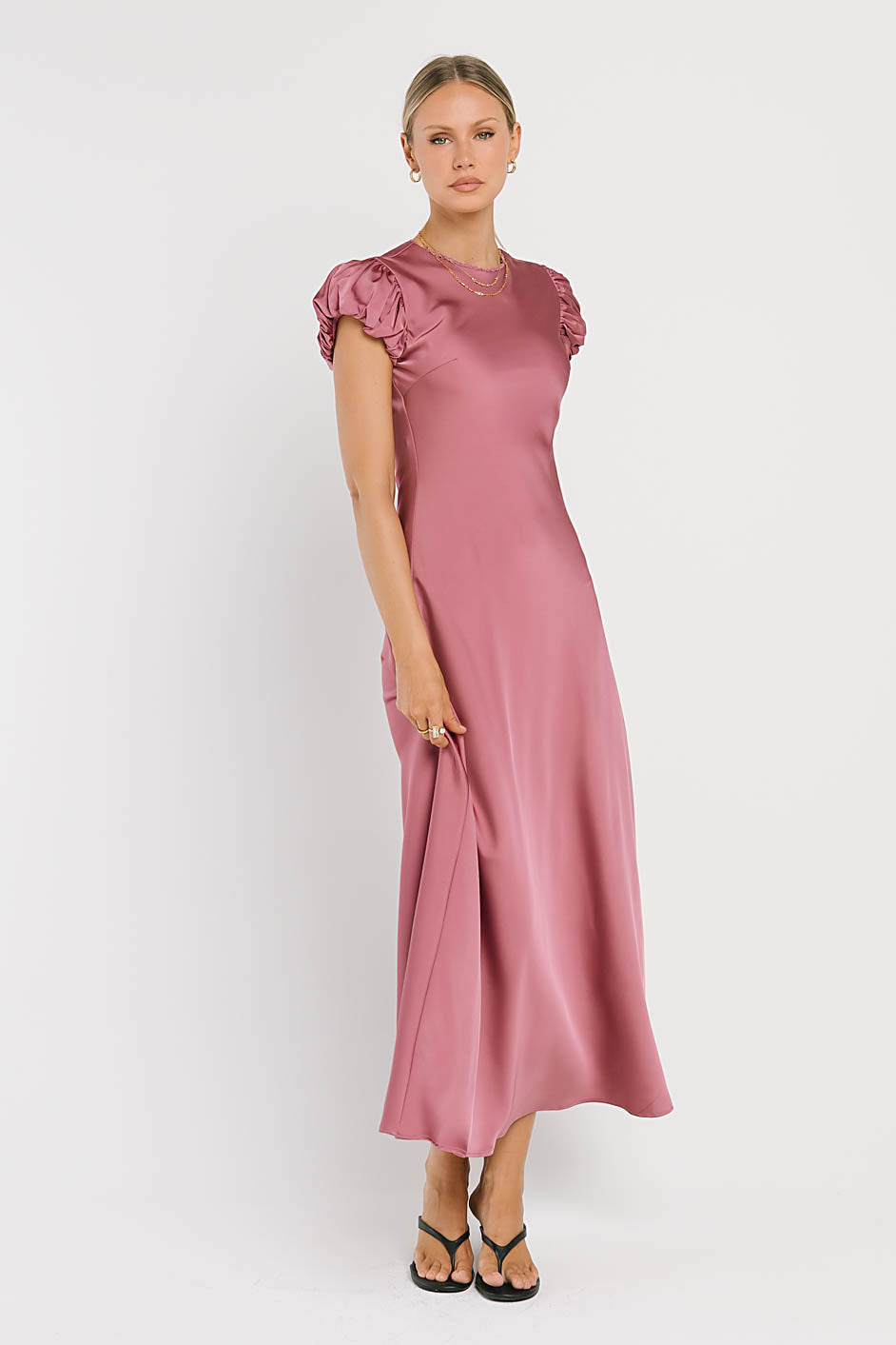 Ellianna Maxi Dress in Rose
