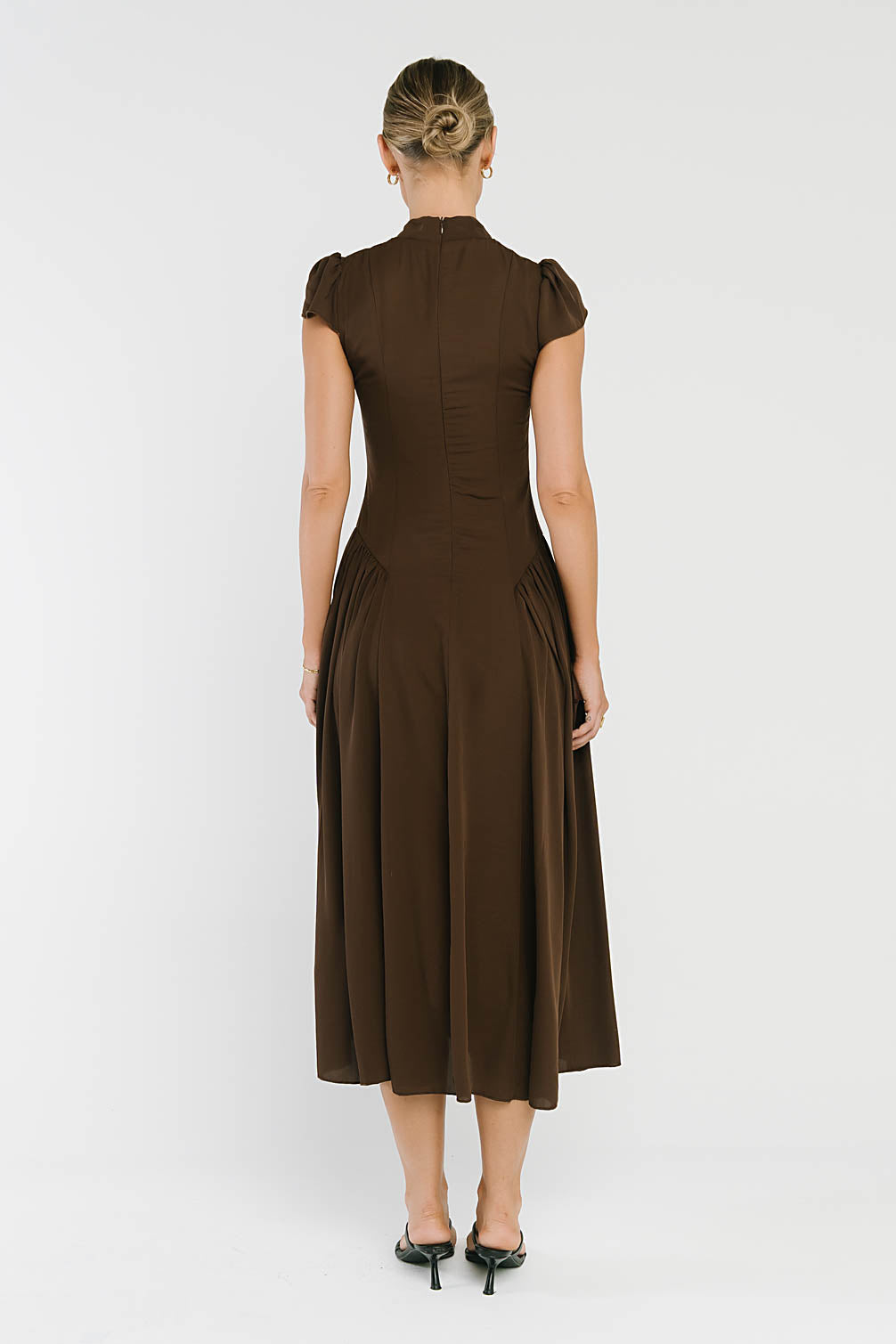Marlee Maxi Dress in Brown