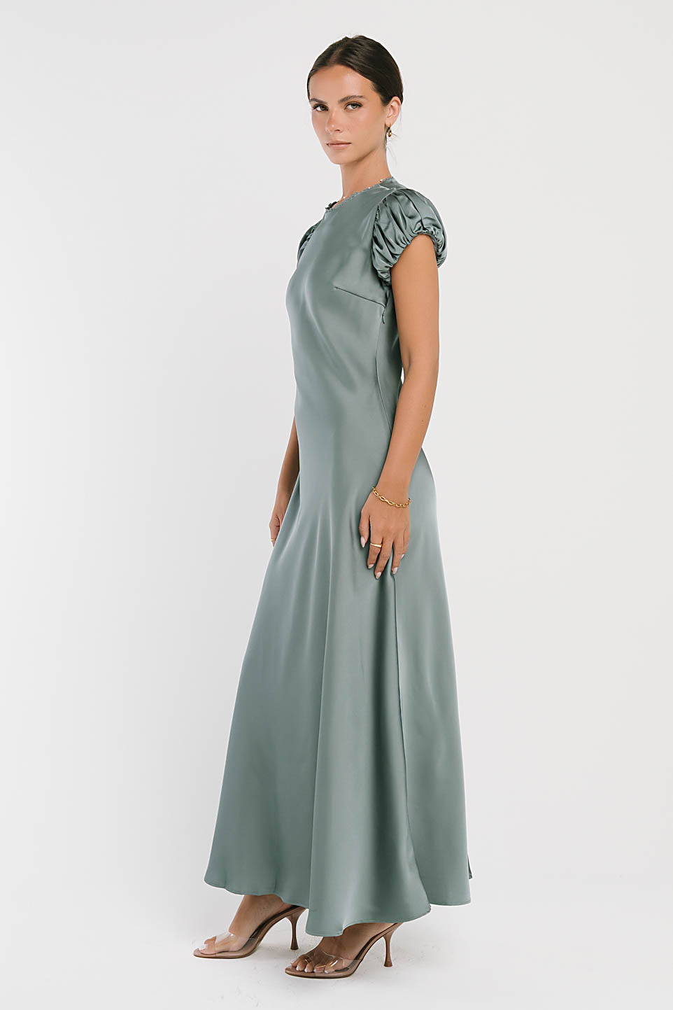 Ellianna Maxi Dress in Teal