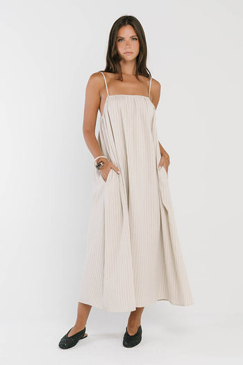 Lorraine Linen Maxi Dress