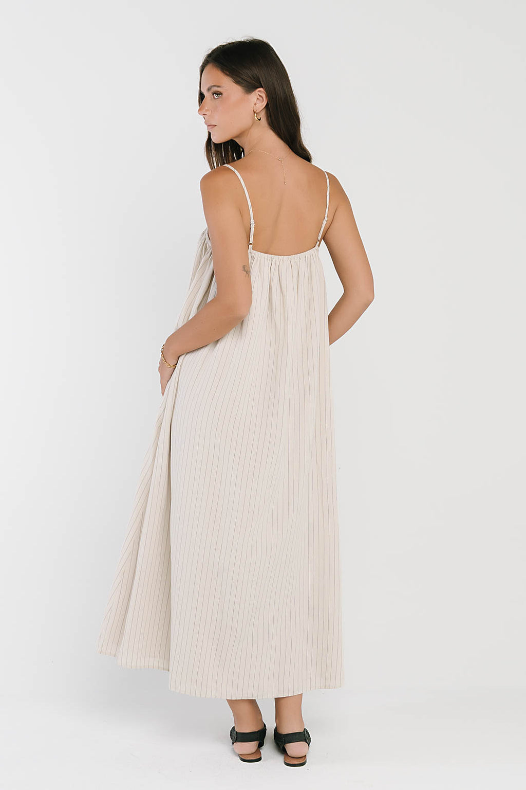 Lorraine Linen Maxi Dress
