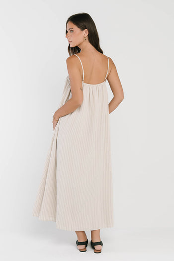 Lorraine Linen Maxi Dress