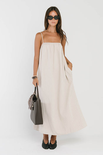 Lorraine Linen Maxi Dress