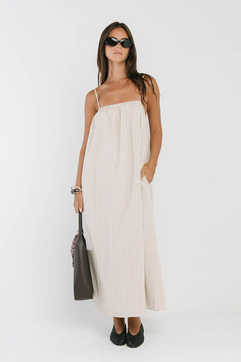 Lorraine Linen Maxi Dress