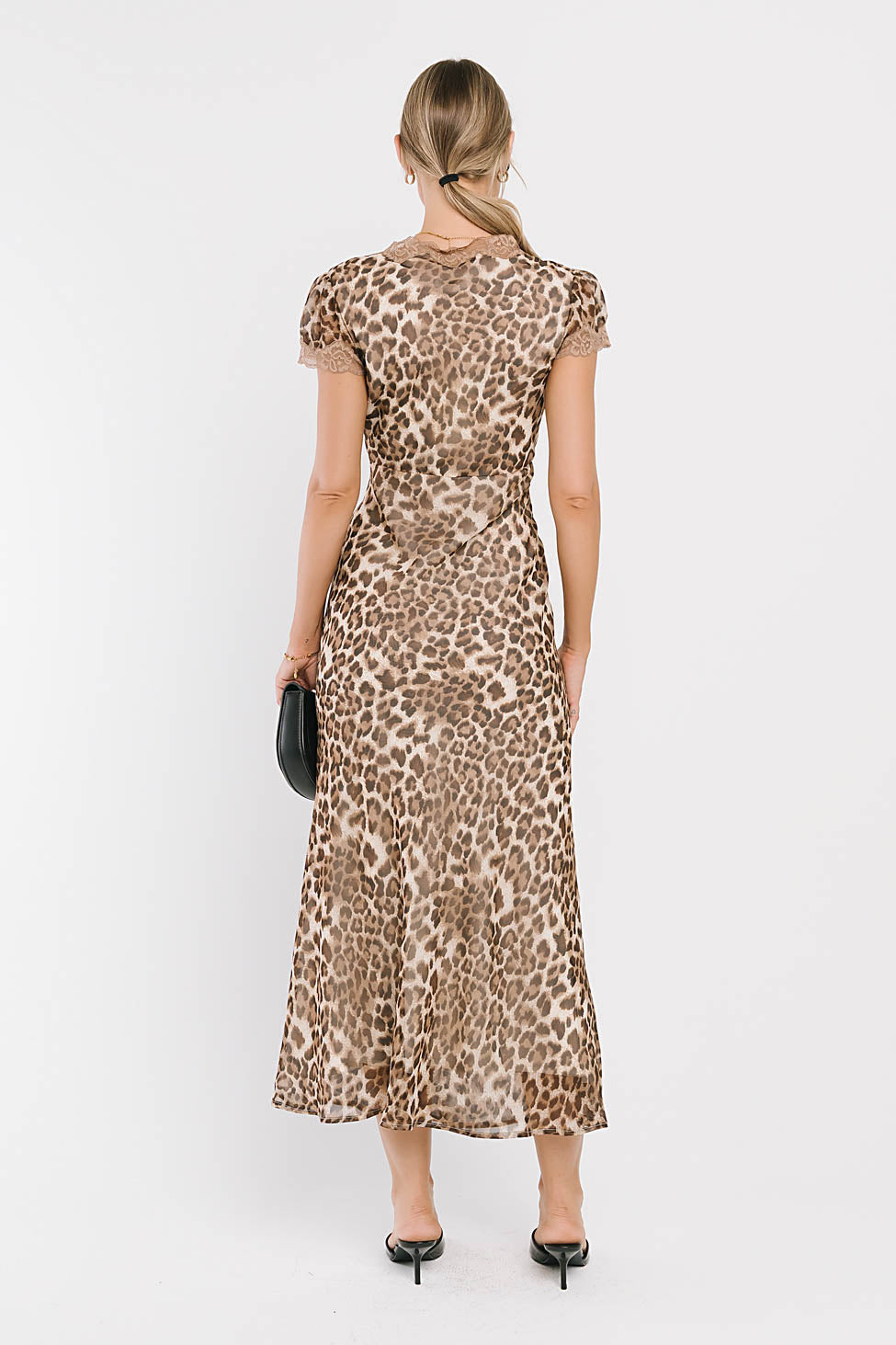 Tatiana Leopard Midi Dress