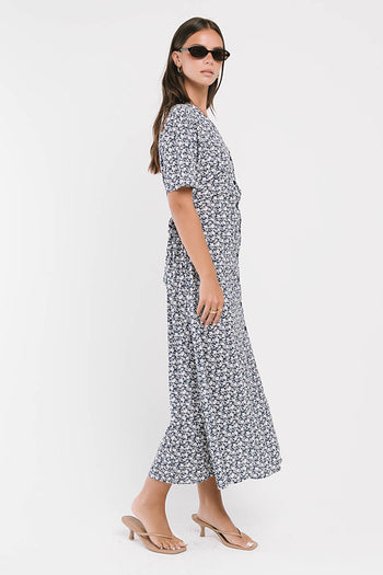 Lorie Maxi Dress in Blue